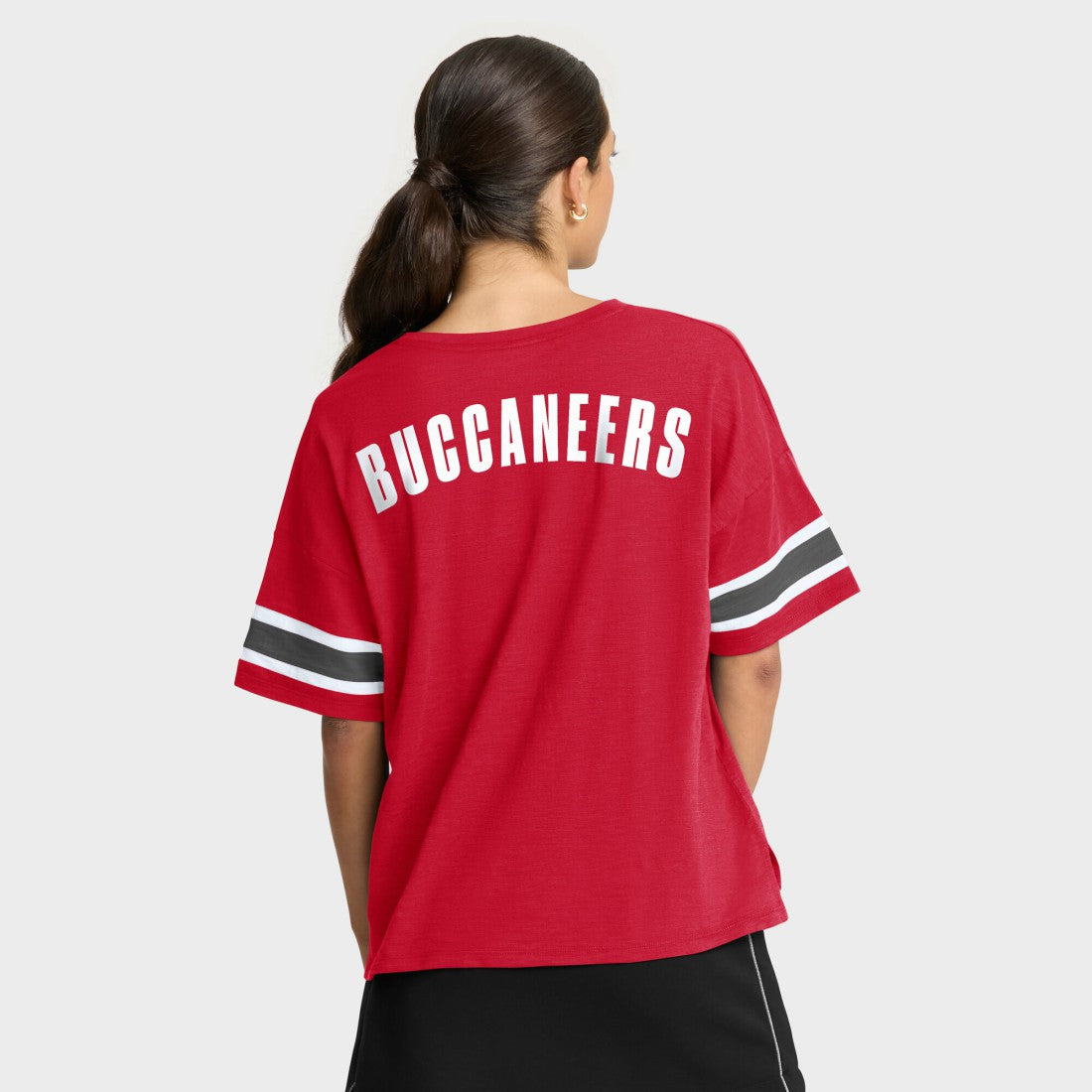 Tampa Bay Buccaneers Women's Redzone Curl Route T-Shirt - Red cheap