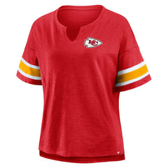 Kansas City Chiefs Women's Redzone Curl Route T-Shirt - Red for sale