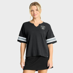 Las Vegas Raiders Women's Redzone Curl Route T-Shirt - Black outlet