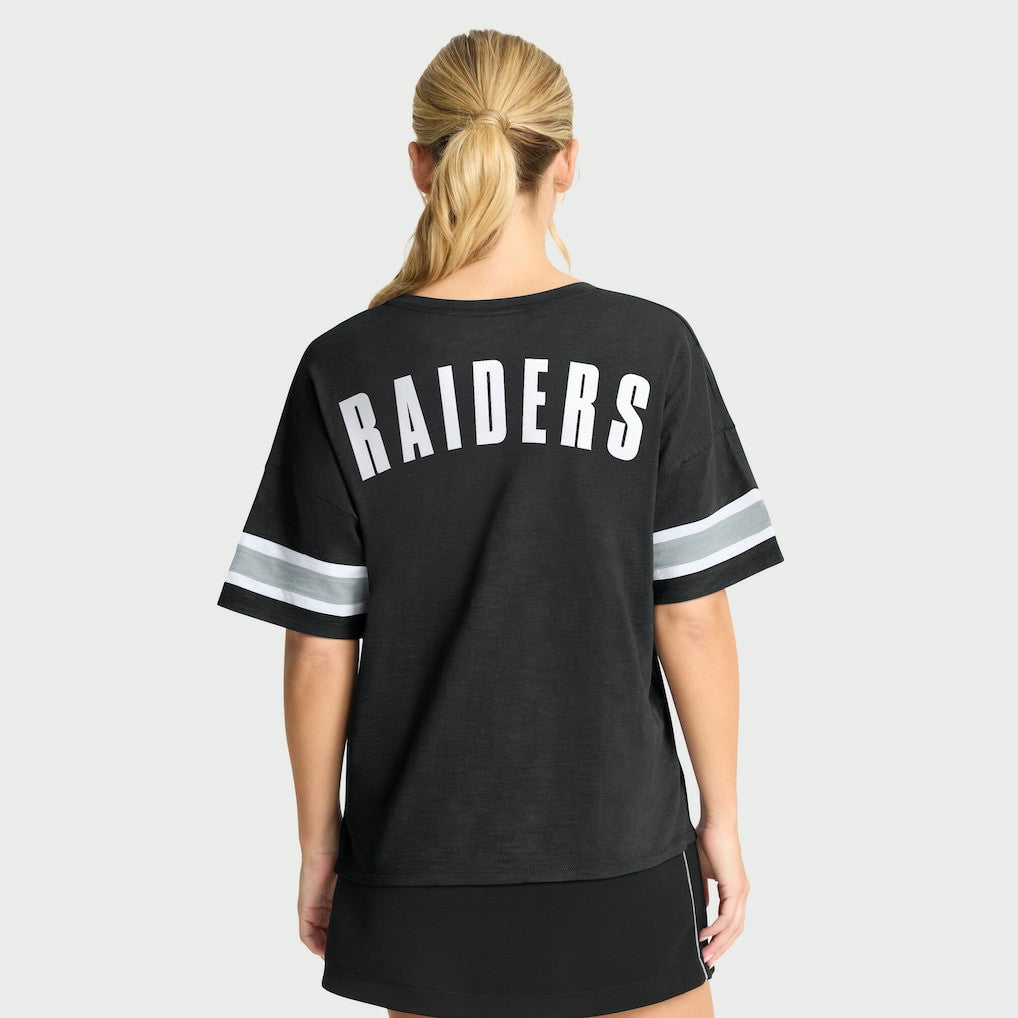 Las Vegas Raiders Women's Redzone Curl Route T-Shirt - Black outlet