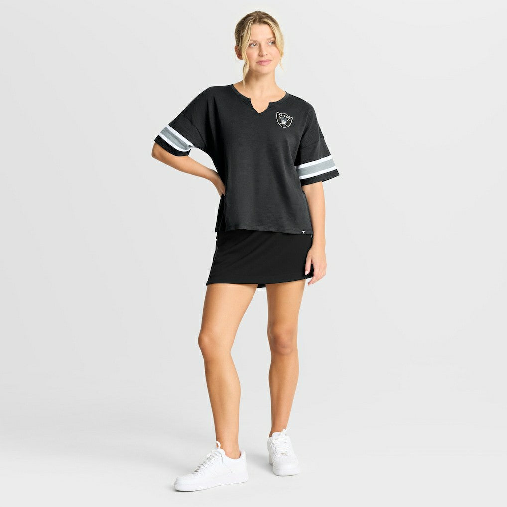 Las Vegas Raiders Women's Redzone Curl Route T-Shirt - Black outlet