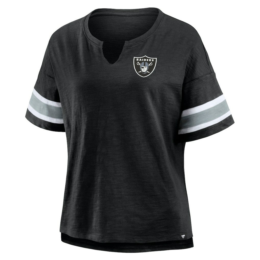 Las Vegas Raiders Women's Redzone Curl Route T-Shirt - Black outlet
