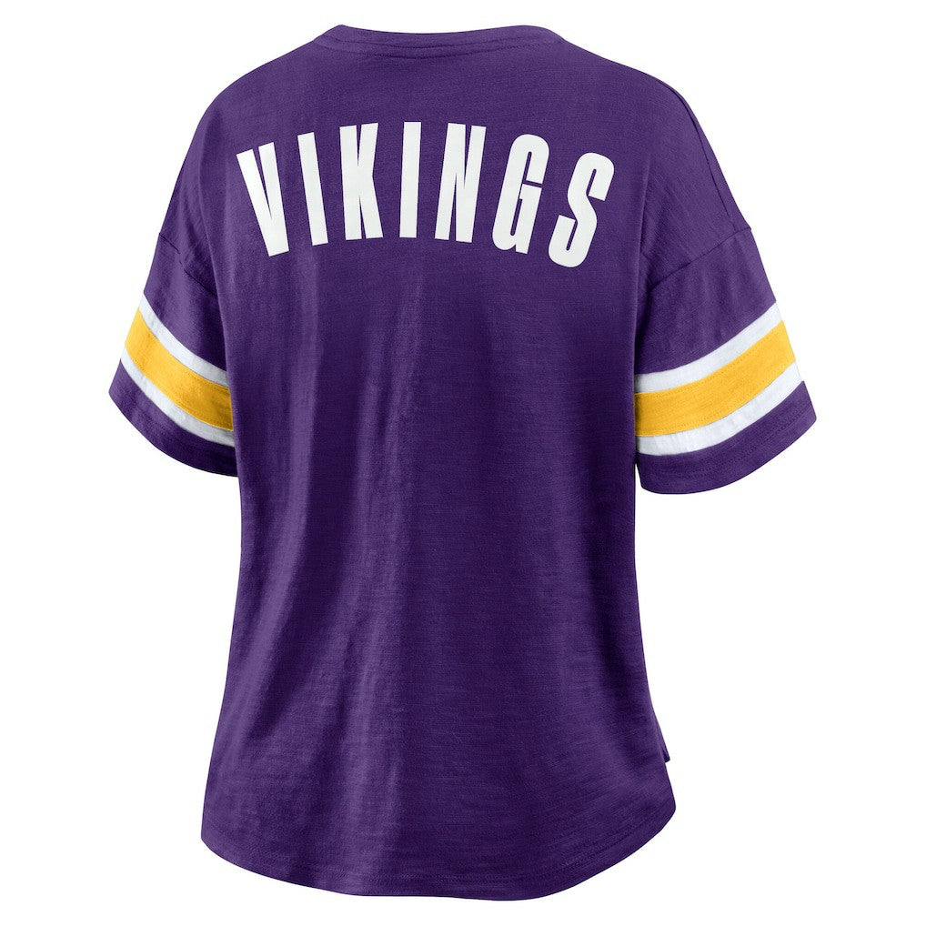 Minnesota Vikings Women's Redzone Curl Route T-Shirt - Purple sale