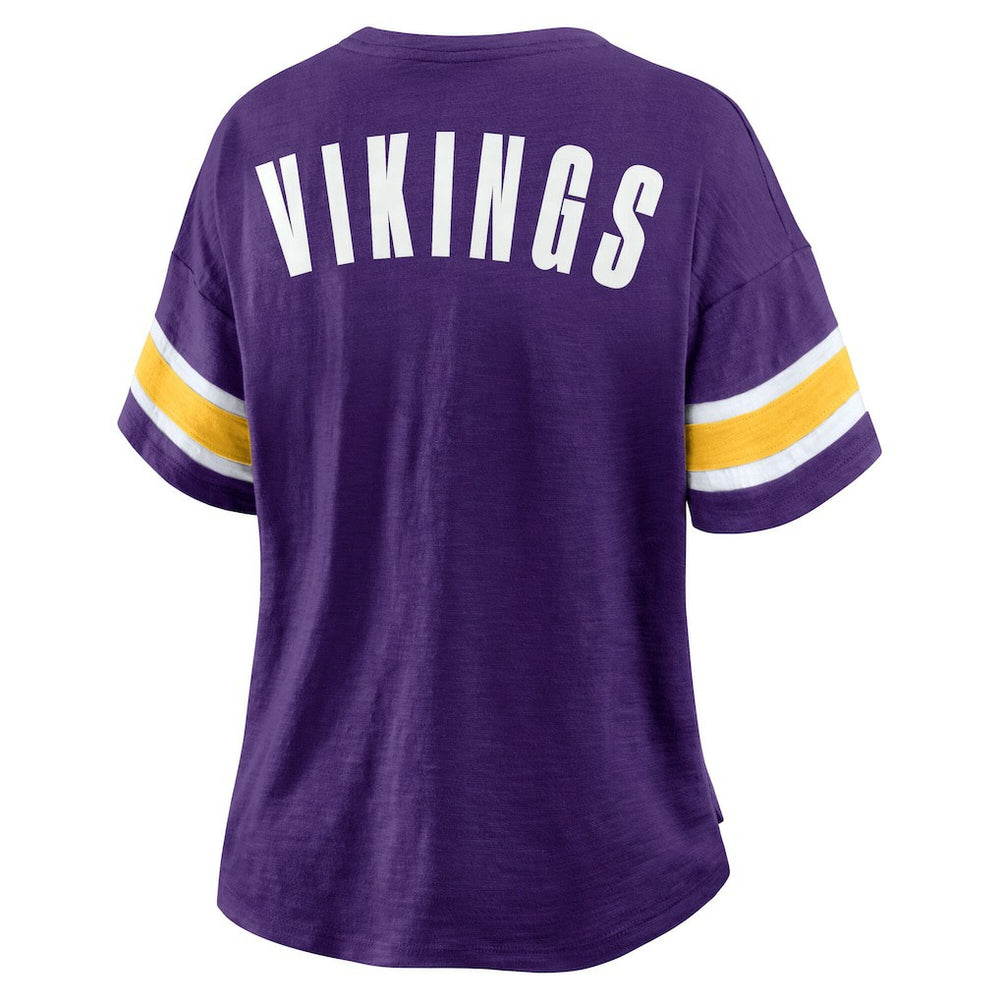 Minnesota Vikings Women's Redzone Curl Route T-Shirt - Purple sale