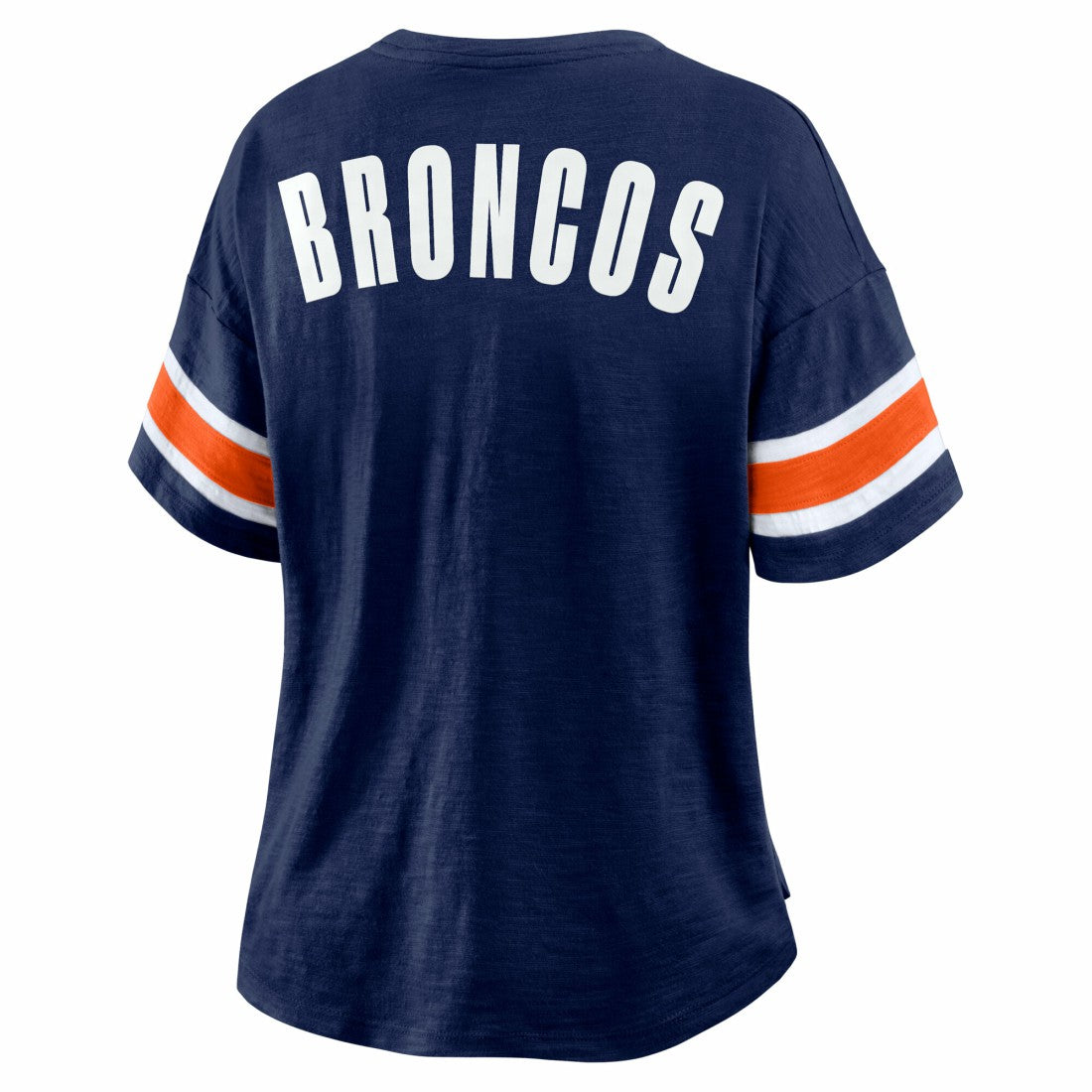 Denver Broncos Women's Redzone Curl Route T-Shirt - Navy discount