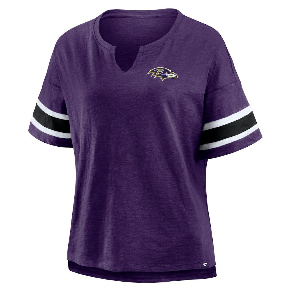 Baltimore Ravens Women's Redzone Curl Route T-Shirt - Purple sale