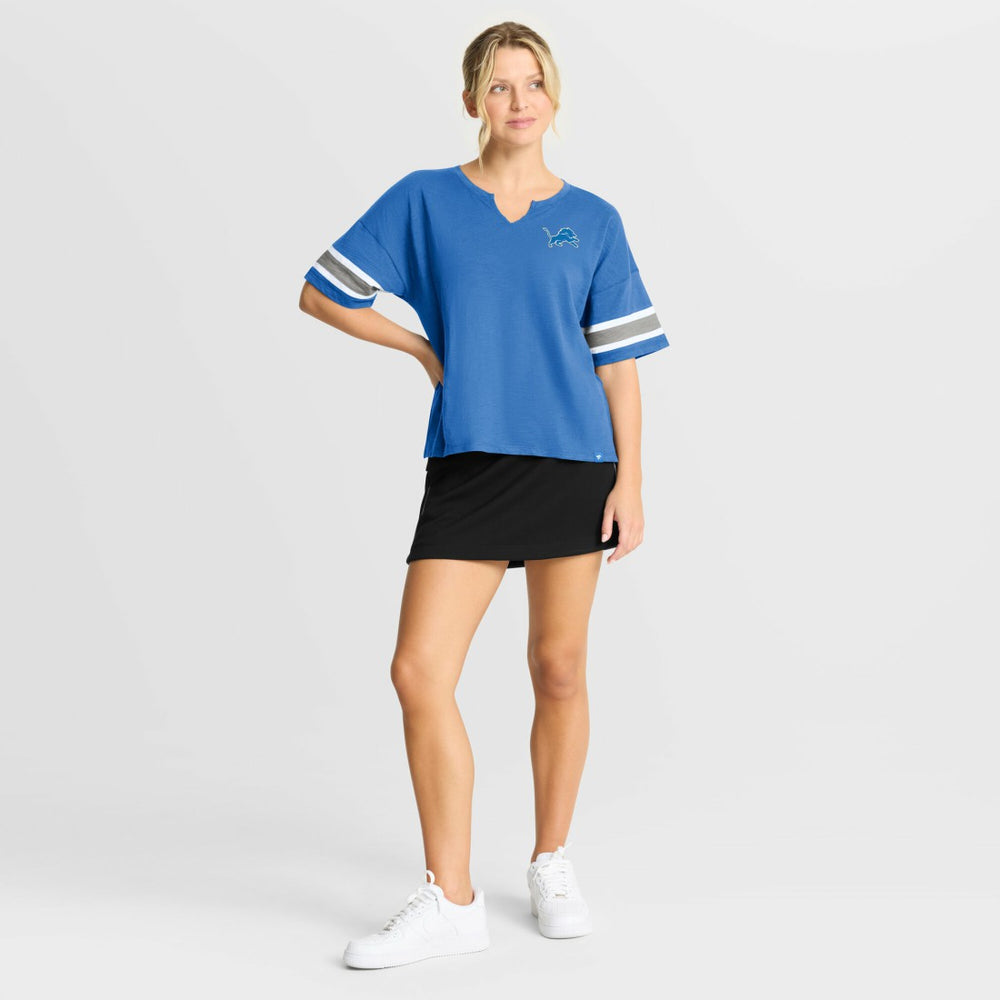 Detroit Lions Women's Redzone Curl Route T-Shirt - Blue online