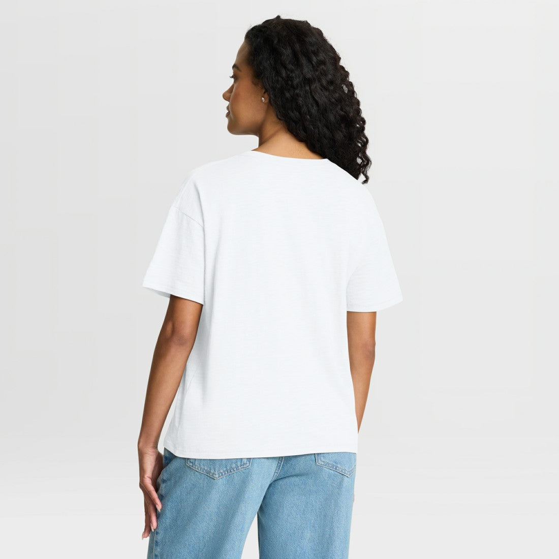 Tennessee Titans Women's Redzone Slub Boxy T-Shirt - White on sale