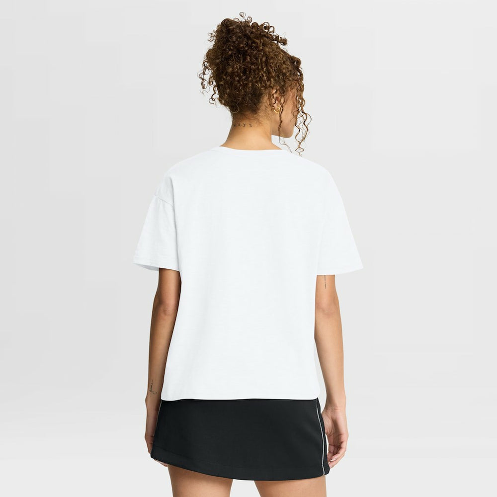 Atlanta Falcons Women's Redzone Slub Boxy T-Shirt - White on sale