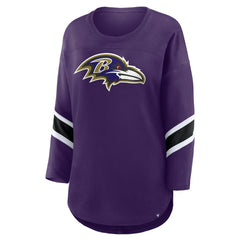 Baltimore Ravens Women's Redzone 3/4-Sleeve T-Shirt - Purple outlet