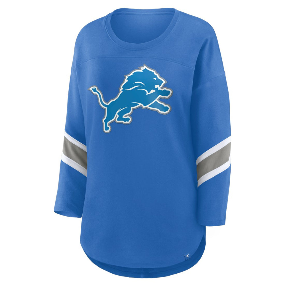 Detroit Lions Women's Redzone 3/4-Sleeve T-Shirt - Blue cheap