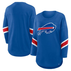 Buffalo Bills Women's Redzone 3/4-Sleeve T-Shirt - Royal on sale