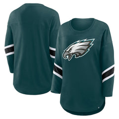 Philadelphia Eagles Women's Redzone 3/4-Sleeve T-Shirt - Green outlet
