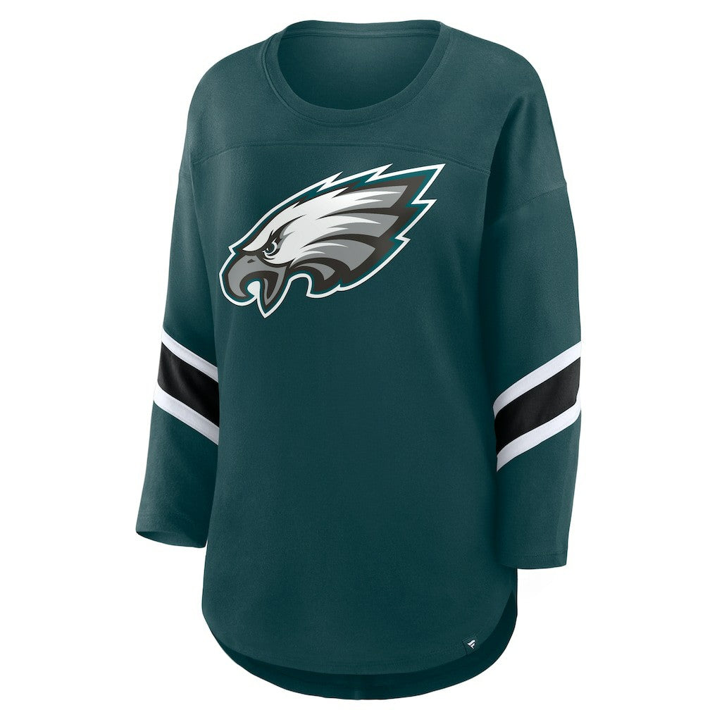 Philadelphia Eagles Women's Redzone 3/4-Sleeve T-Shirt - Green outlet