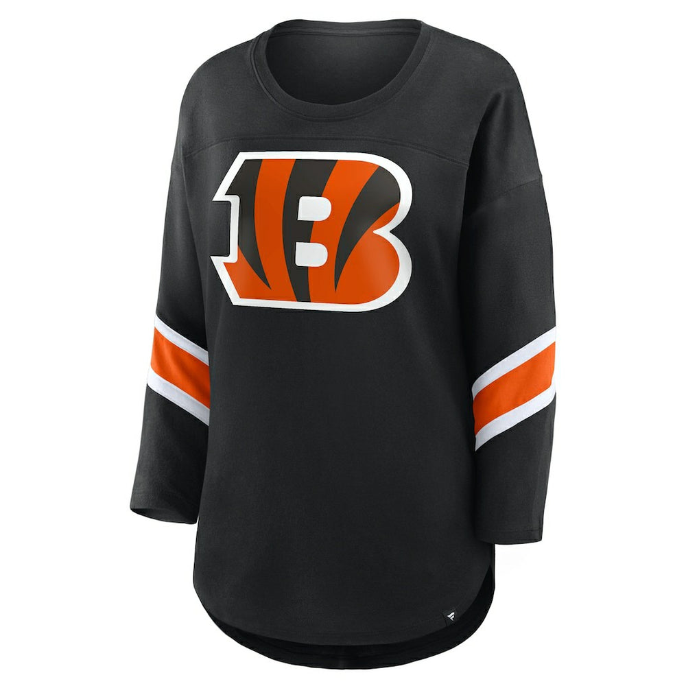 Cincinnati Bengals Women's Redzone 3/4-Sleeve T-Shirt - Black cheap