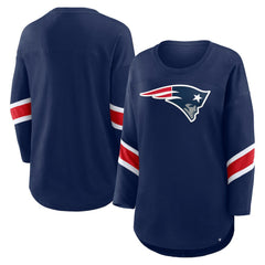 New England Patriots Women's Redzone 3/4-Sleeve T-Shirt - Navy cheap