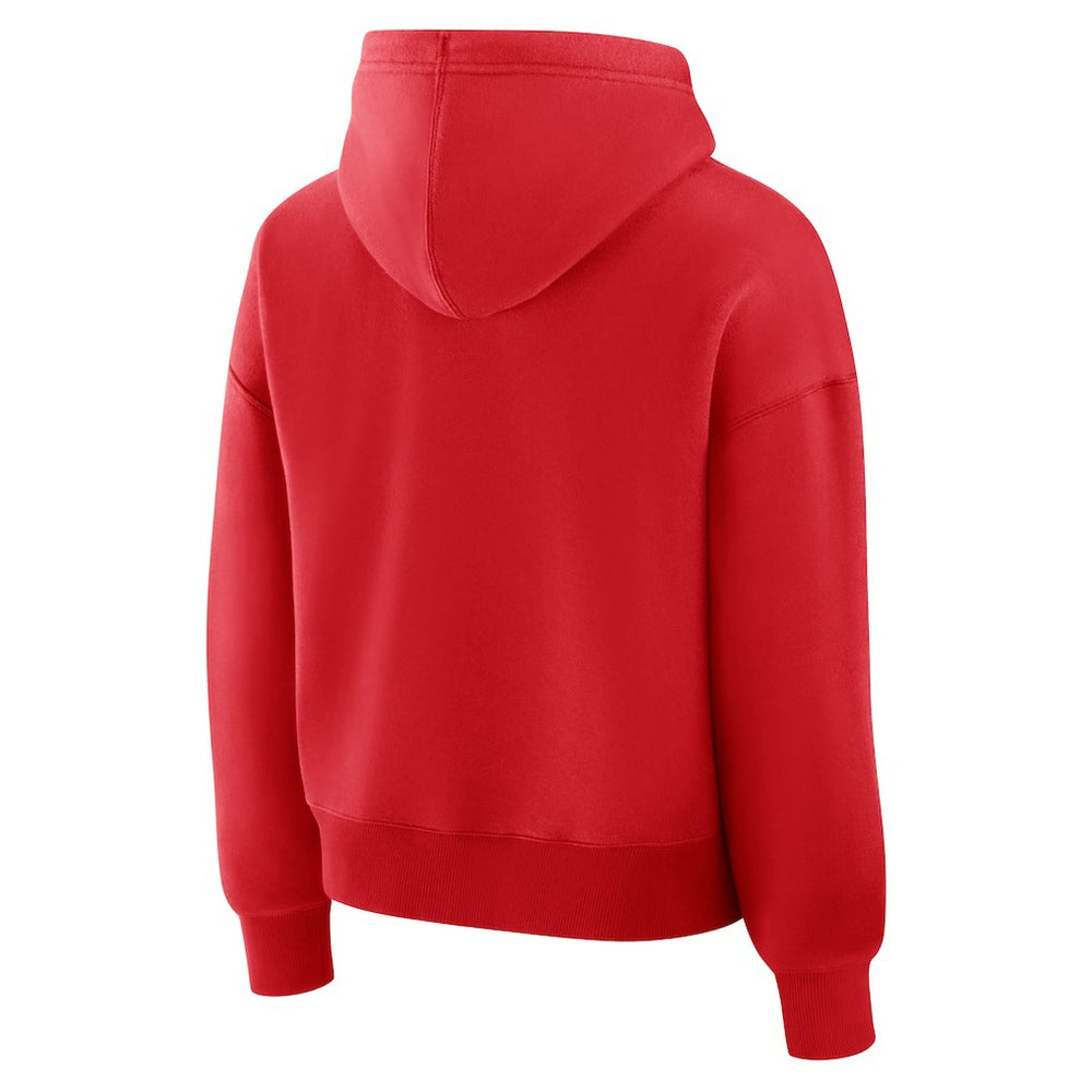 Kansas City Chiefs Women's Eligible Receiver Legacy Pullover Hoodie - Red sale