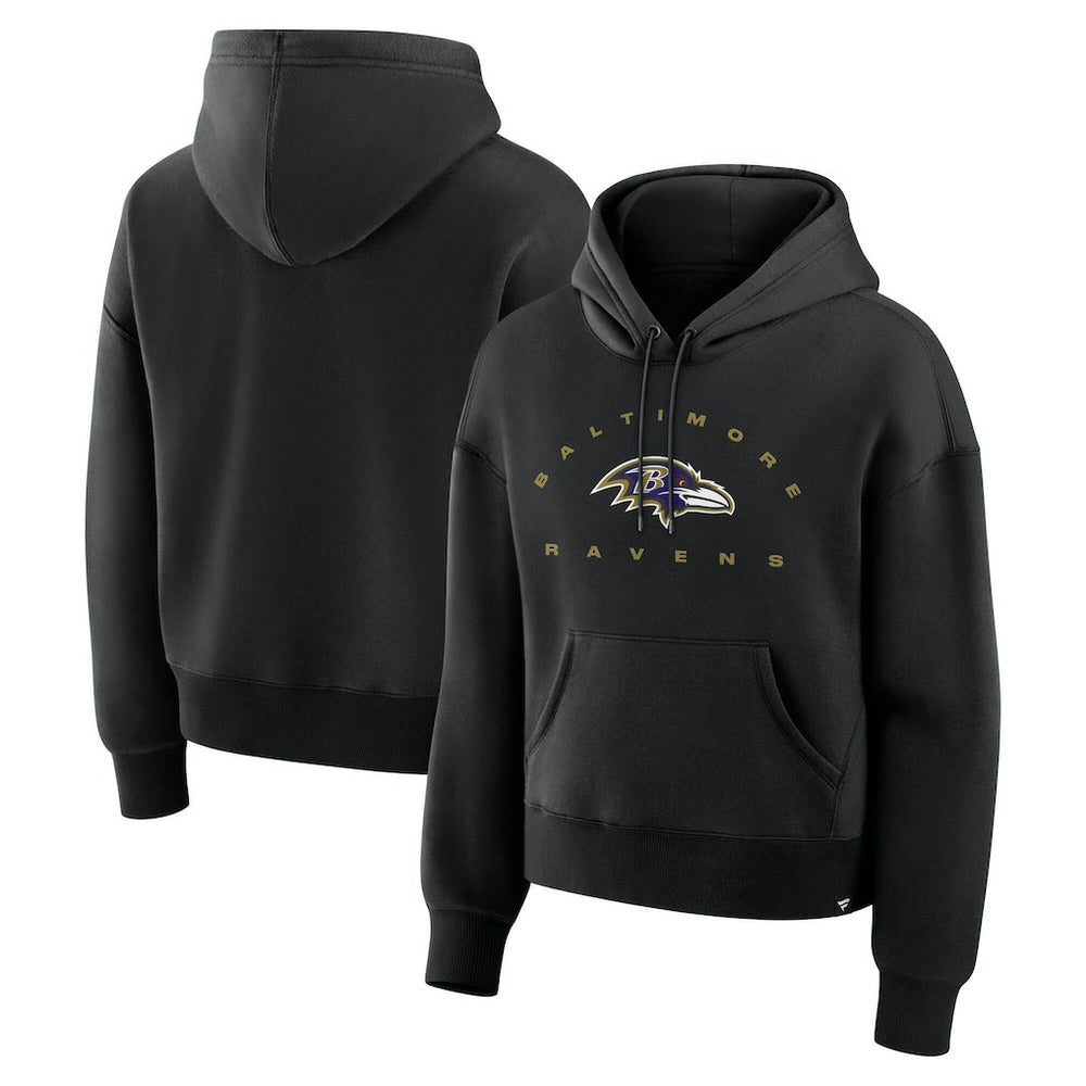 Baltimore Ravens Women's Eligible Receiver Legacy Pullover Hoodie - Black online