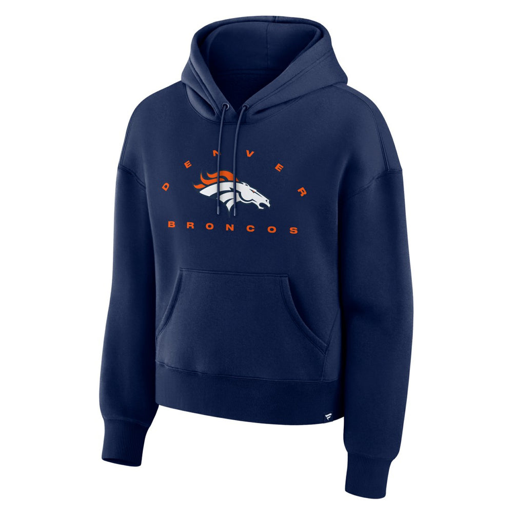 Denver Broncos Women's Eligible Receiver Legacy Pullover Hoodie - Navy cheap