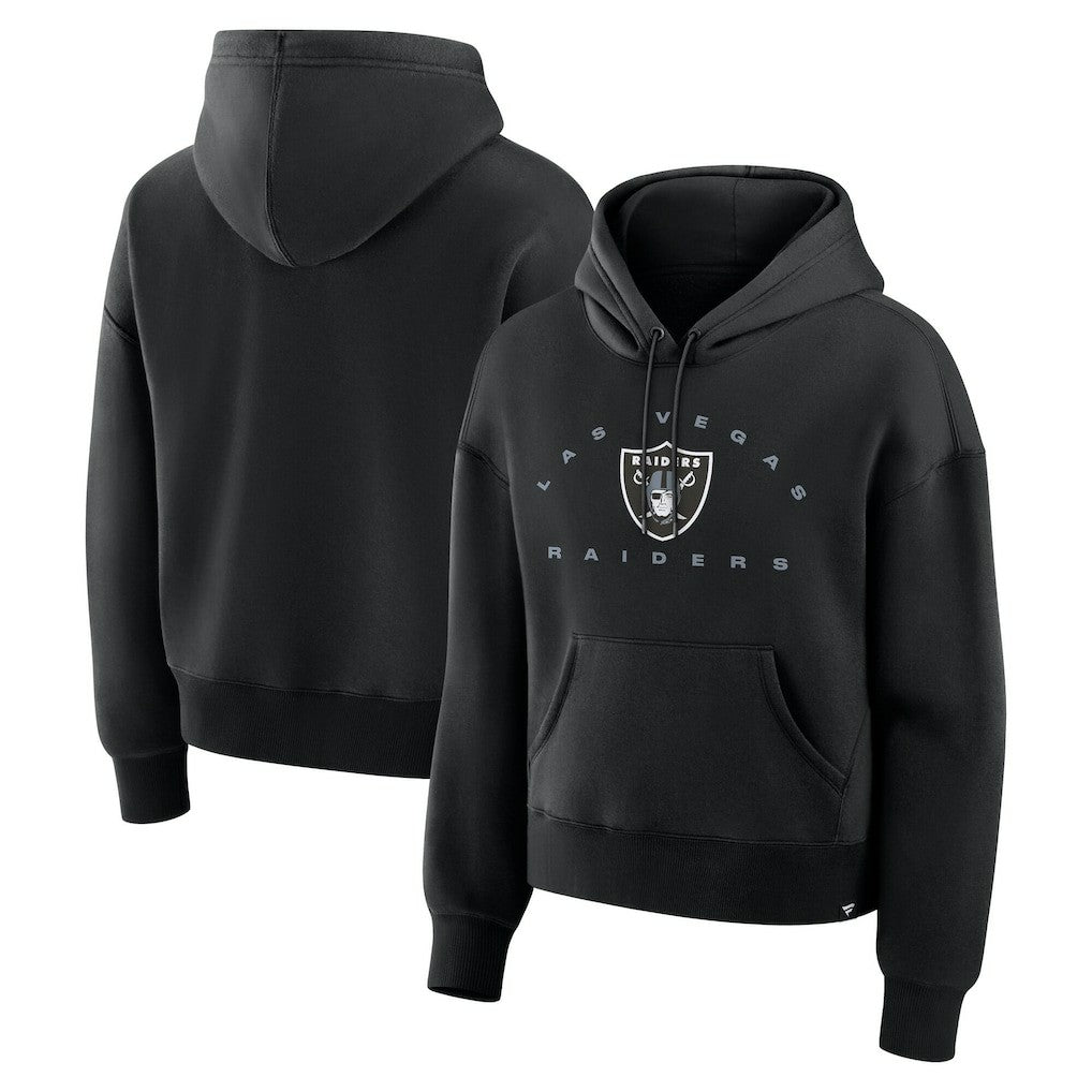 Las Vegas Raiders Women's Eligible Receiver Legacy Pullover Hoodie - Black cheap