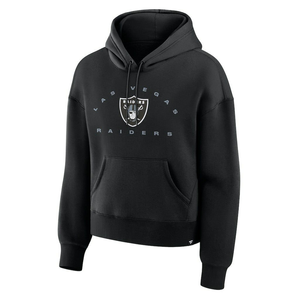 Las Vegas Raiders Women's Eligible Receiver Legacy Pullover Hoodie - Black cheap