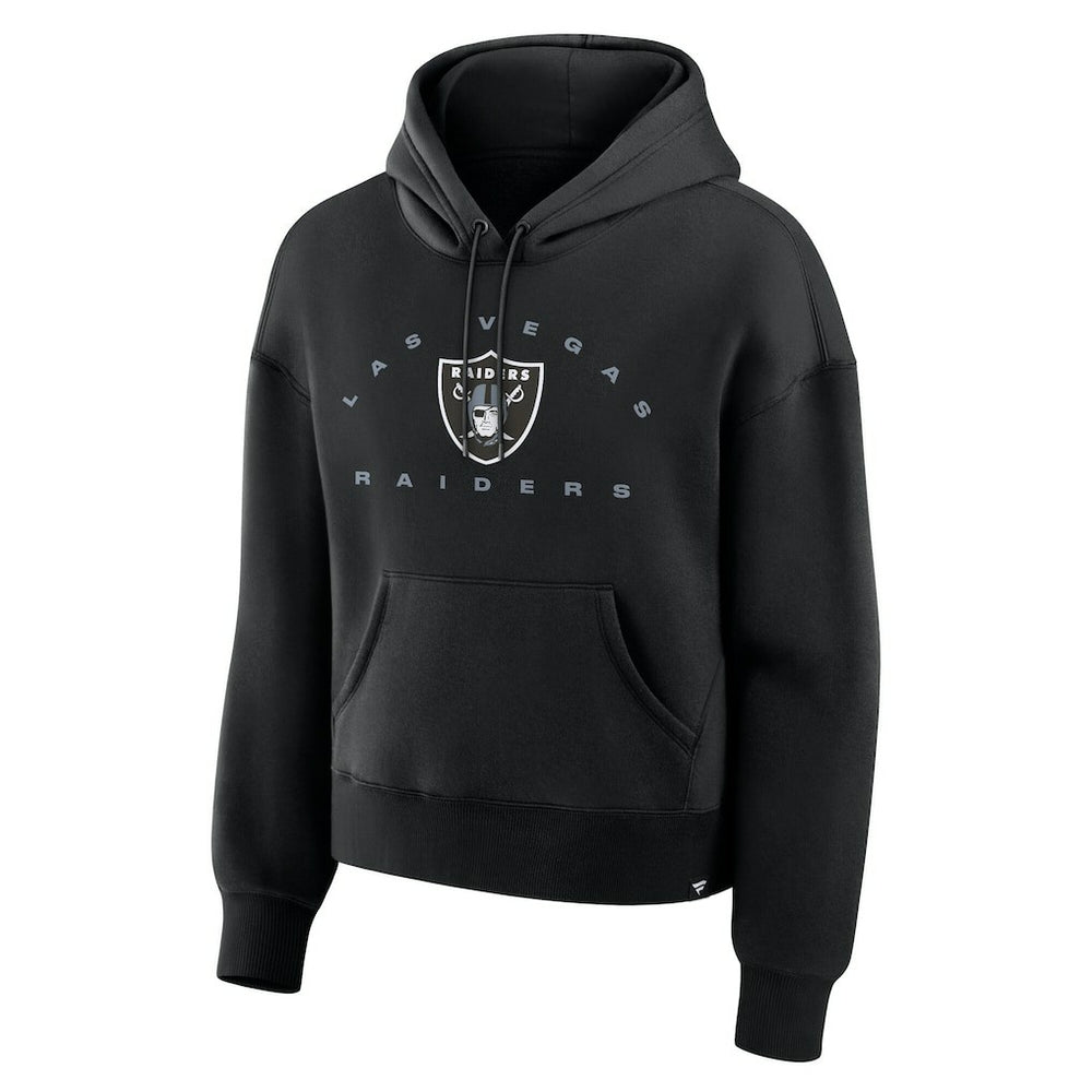 Las Vegas Raiders Women's Eligible Receiver Legacy Pullover Hoodie - Black cheap