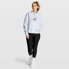Miami Dolphins Women's Eligible Receiver Legacy Pullover Hoodie - White on sale