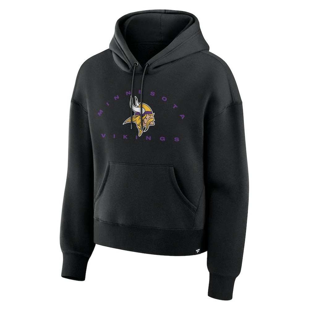 Minnesota Vikings Women's Eligible Receiver Legacy Pullover Hoodie - Black on sale