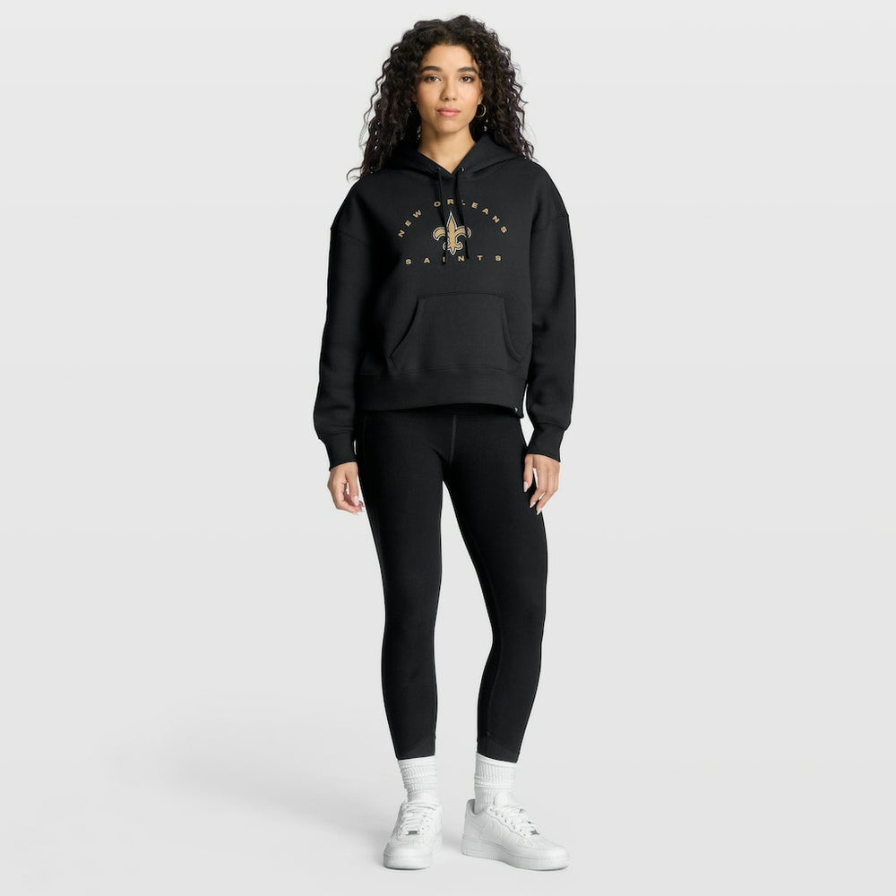 New Orleans Saints Women's Eligible Receiver Legacy Pullover Hoodie - Black discount