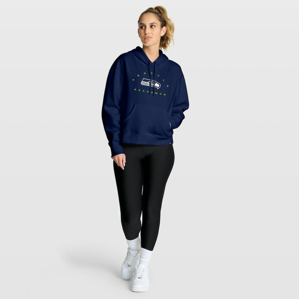 Seattle Seahawks Women's Eligible Receiver Legacy Pullover Hoodie - College Navy outlet