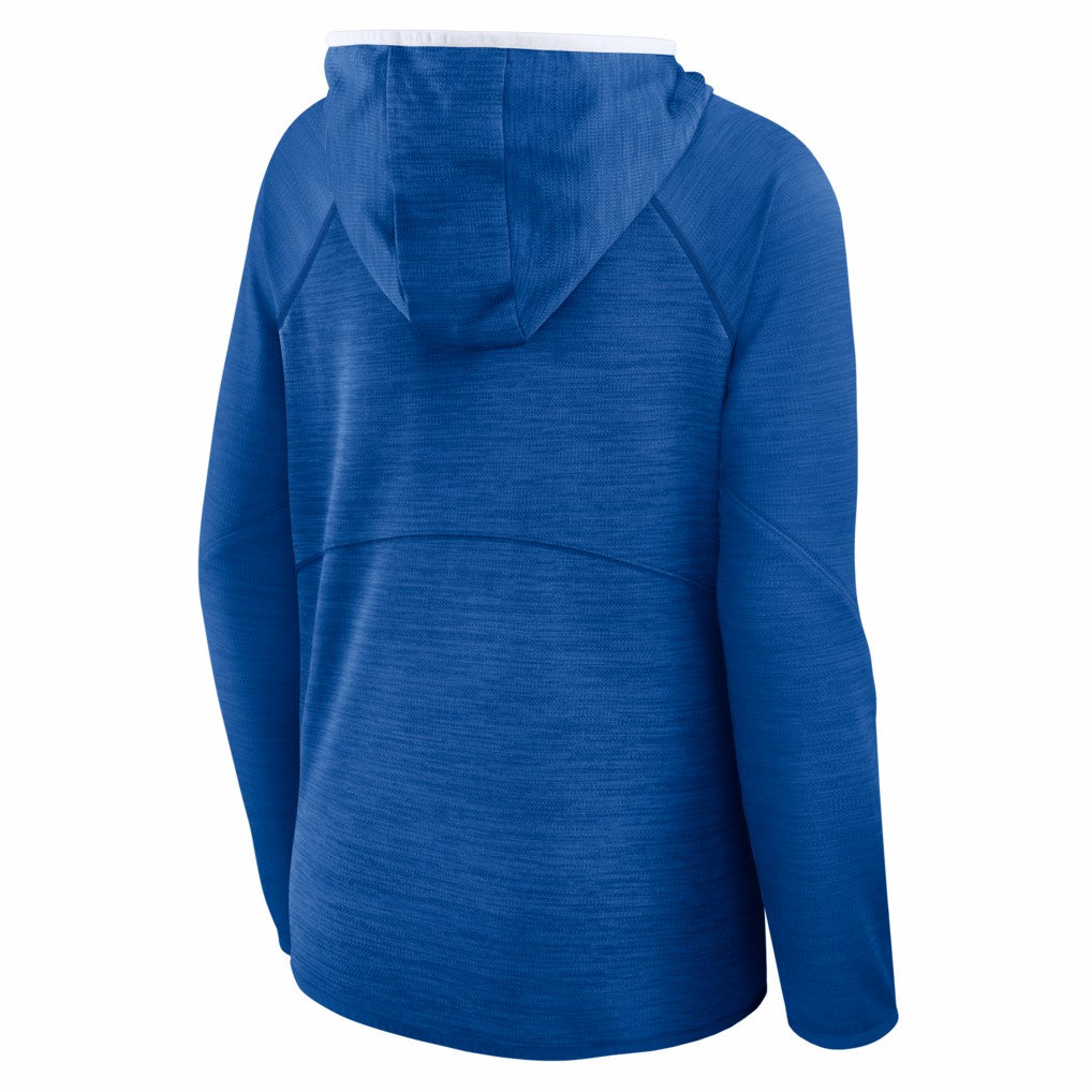 New York Giants Women's Redzone End Around Pass Raglan Full-Zip Hoodie - Royal cheap