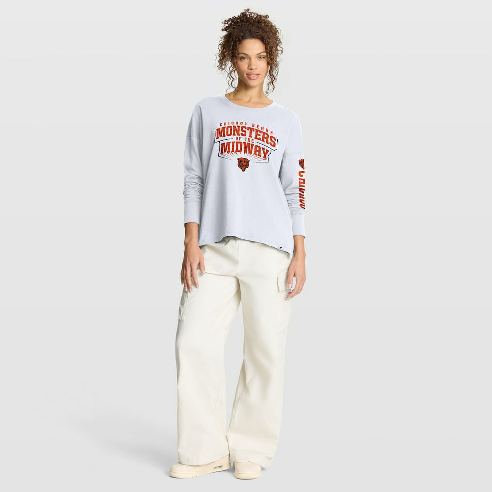 Chicago Bears Women's Hometown Legacy Long Sleeve T-Shirt - White outlet