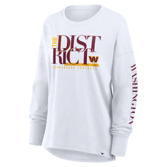 Washington Commanders Women's Hometown Legacy Long Sleeve T-Shirt - White cheap
