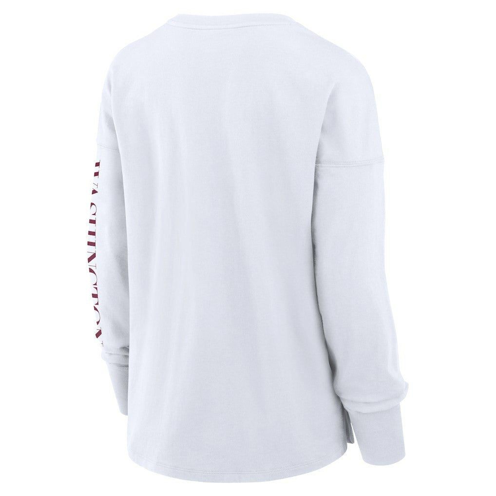 Washington Commanders Women's Hometown Legacy Long Sleeve T-Shirt - White cheap