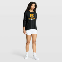 Pittsburgh Steelers Women's Hometown Legacy Long Sleeve T-Shirt - Black sale
