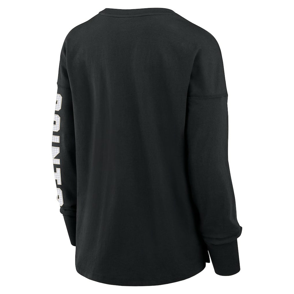 New Orleans Saints Women's Hometown Legacy Long Sleeve T-Shirt - Black cheap