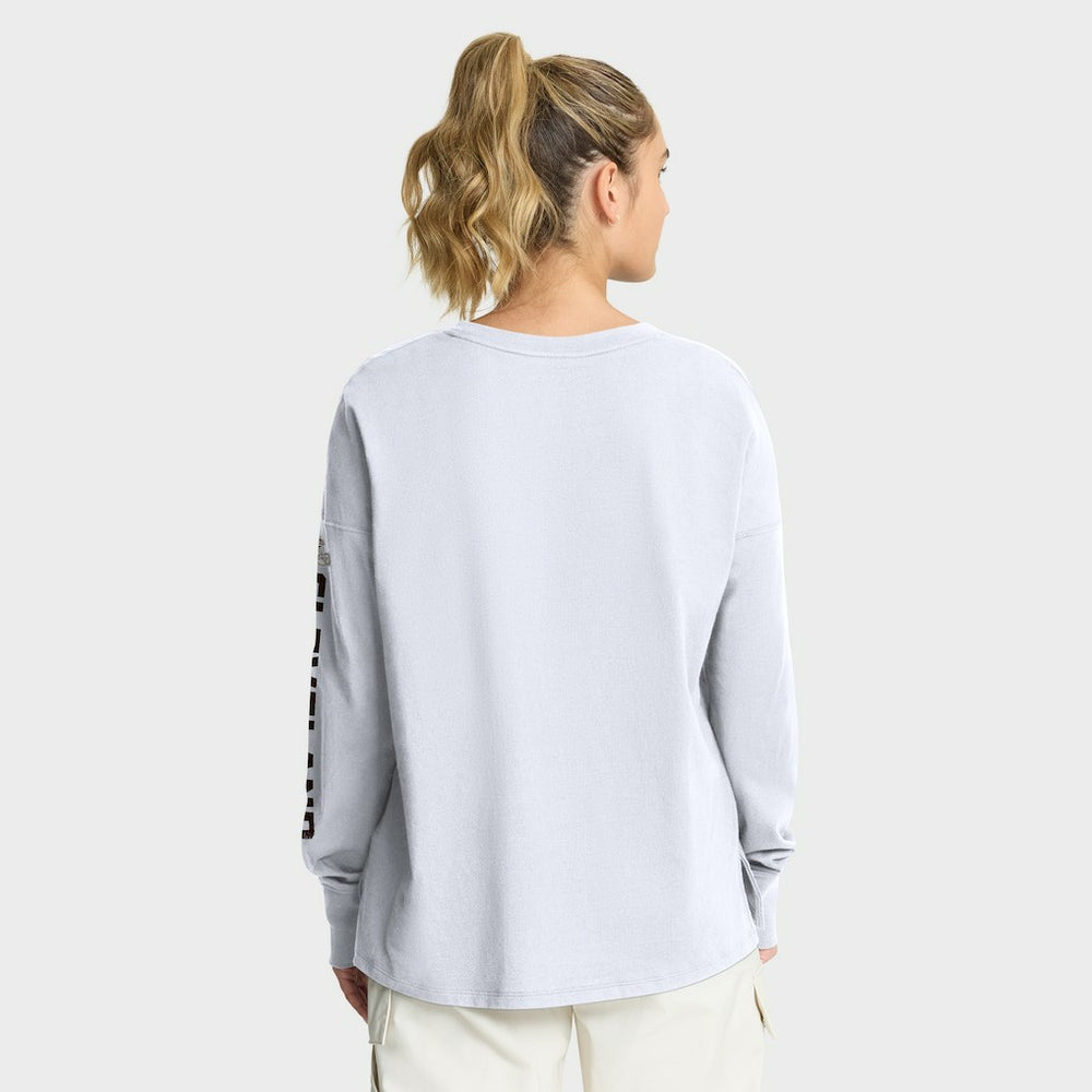 Cleveland Browns Women's Hometown Legacy Long Sleeve T-Shirt - White online