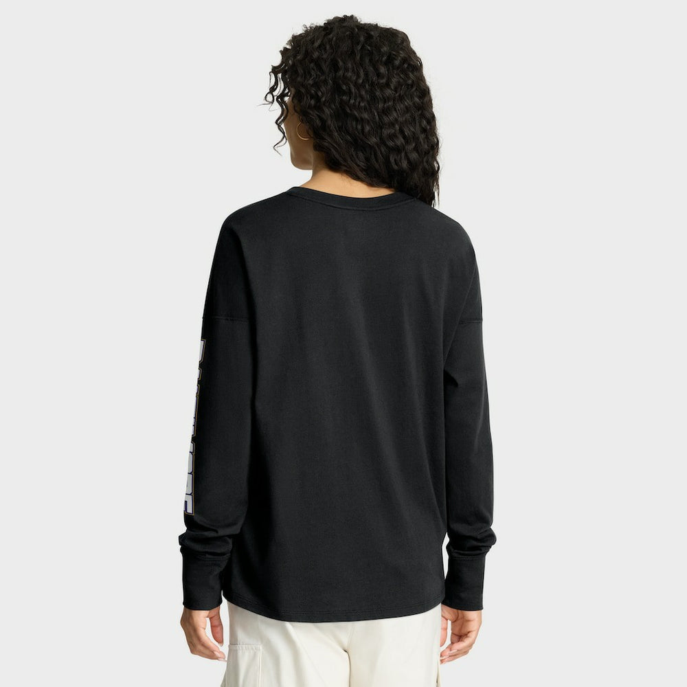 Baltimore Ravens Women's Hometown Legacy Long Sleeve T-Shirt - Black on sale