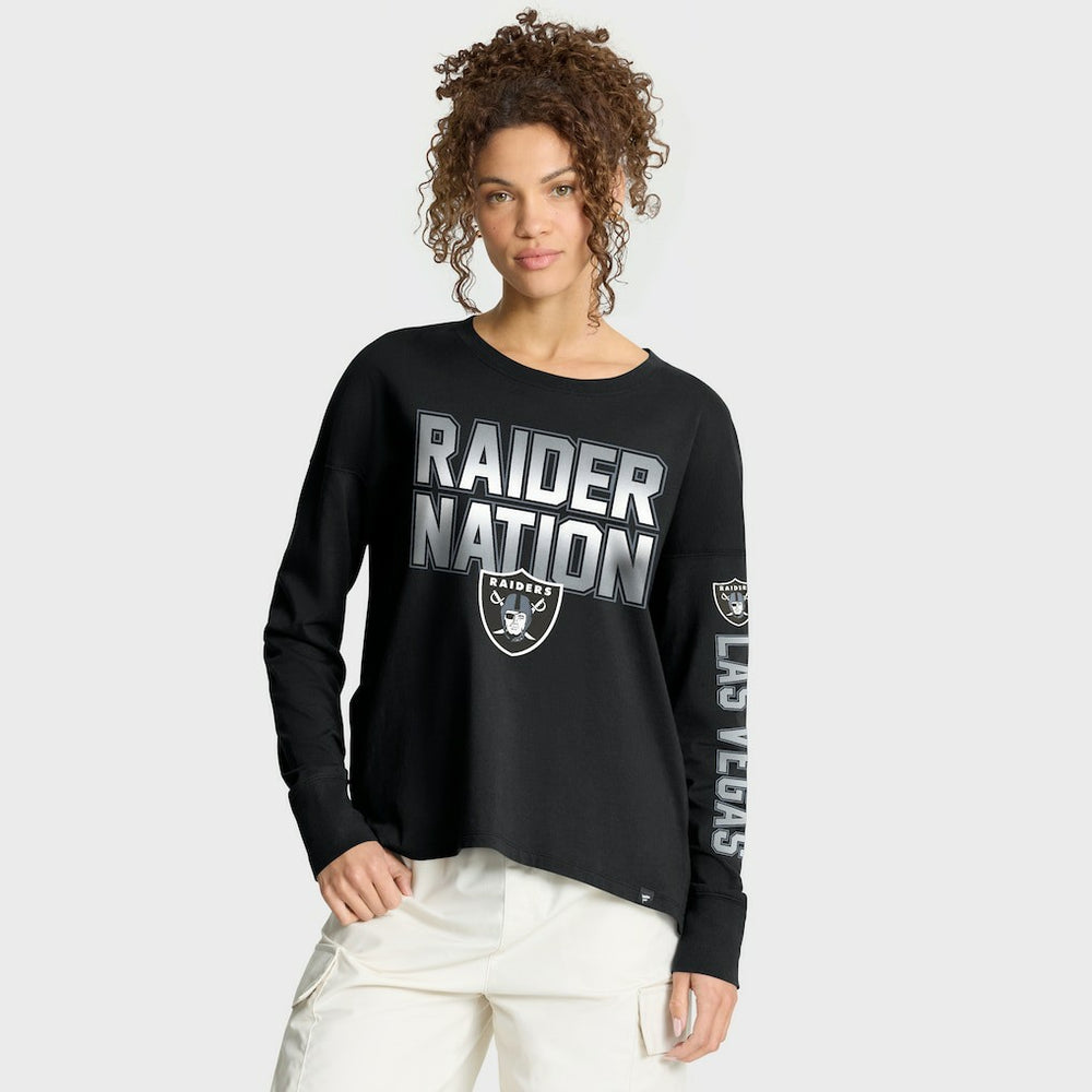 Las Vegas Raiders Women's Hometown Legacy Long Sleeve T-Shirt - Black cheap
