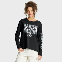 Las Vegas Raiders Women's Hometown Legacy Long Sleeve T-Shirt - Black cheap