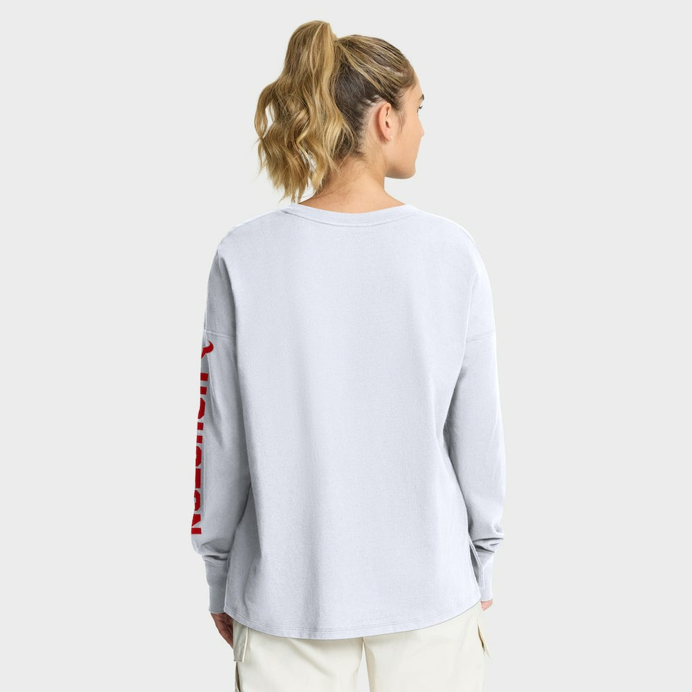 Houston Texans Women's Hometown Legacy Long Sleeve T-Shirt - White discount