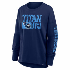 Tennessee Titans Women's Hometown Legacy Long Sleeve T-Shirt - Navy online