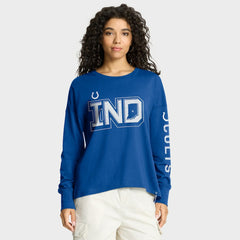 Indianapolis Colts Women's Hometown Legacy Long Sleeve T-Shirt - Royal cheap