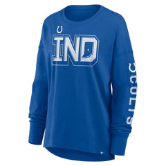 Indianapolis Colts Women's Hometown Legacy Long Sleeve T-Shirt - Royal cheap