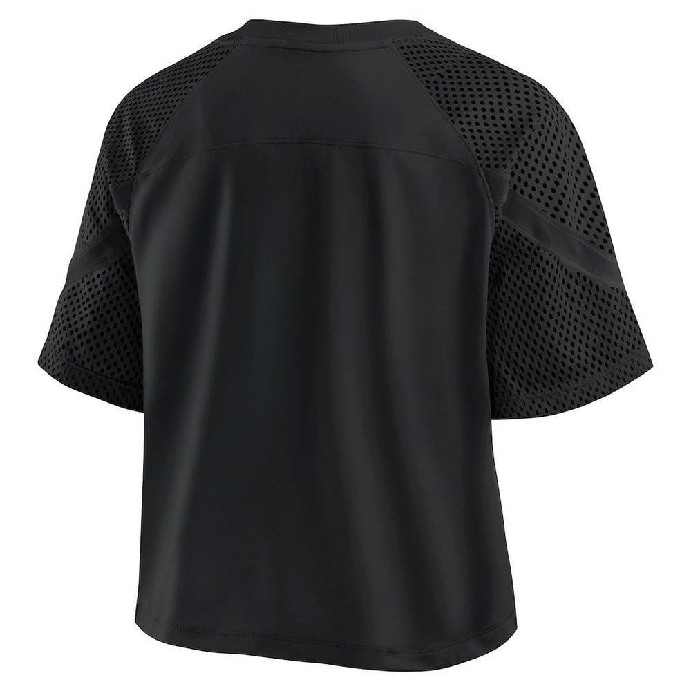 Miami Dolphins Women's Oversized Raglan V-Neck Blackout Fashion Jersey online