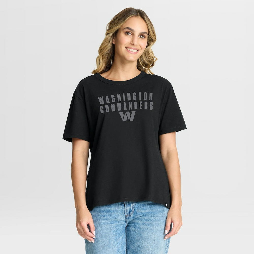 Washington Commanders Women's Blackout Kneel Down Legacy T-Shirt - Black online