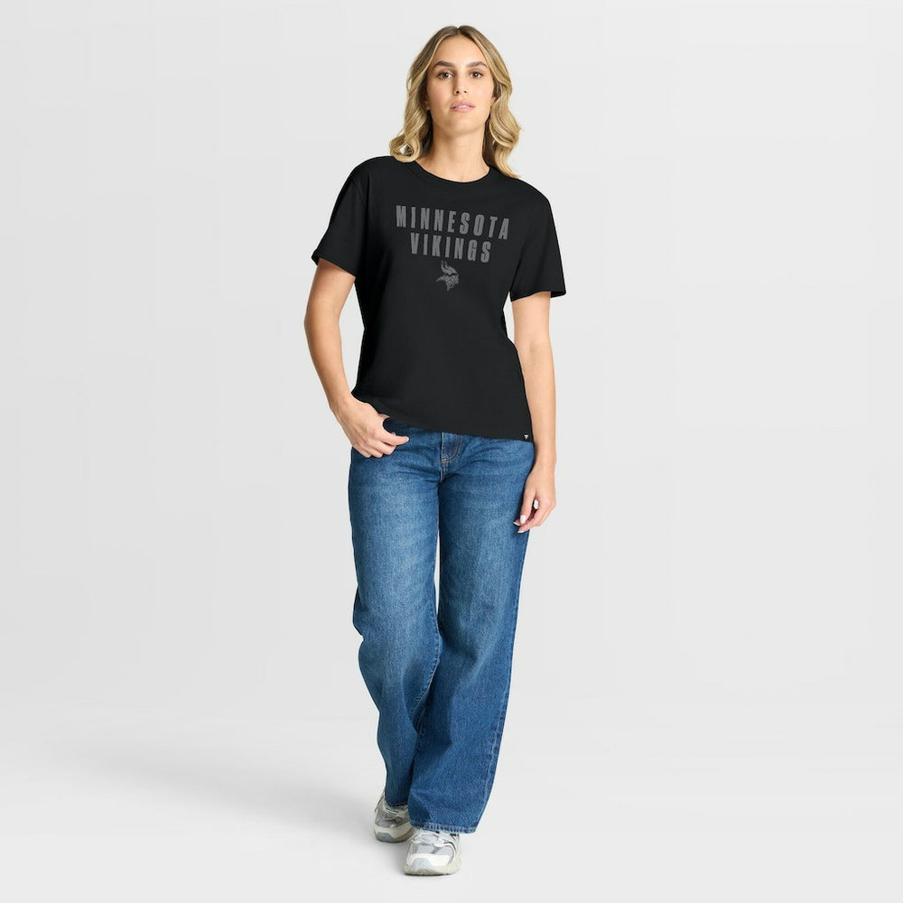 Minnesota Vikings Women's Blackout Kneel Down Legacy T-Shirt - Black online