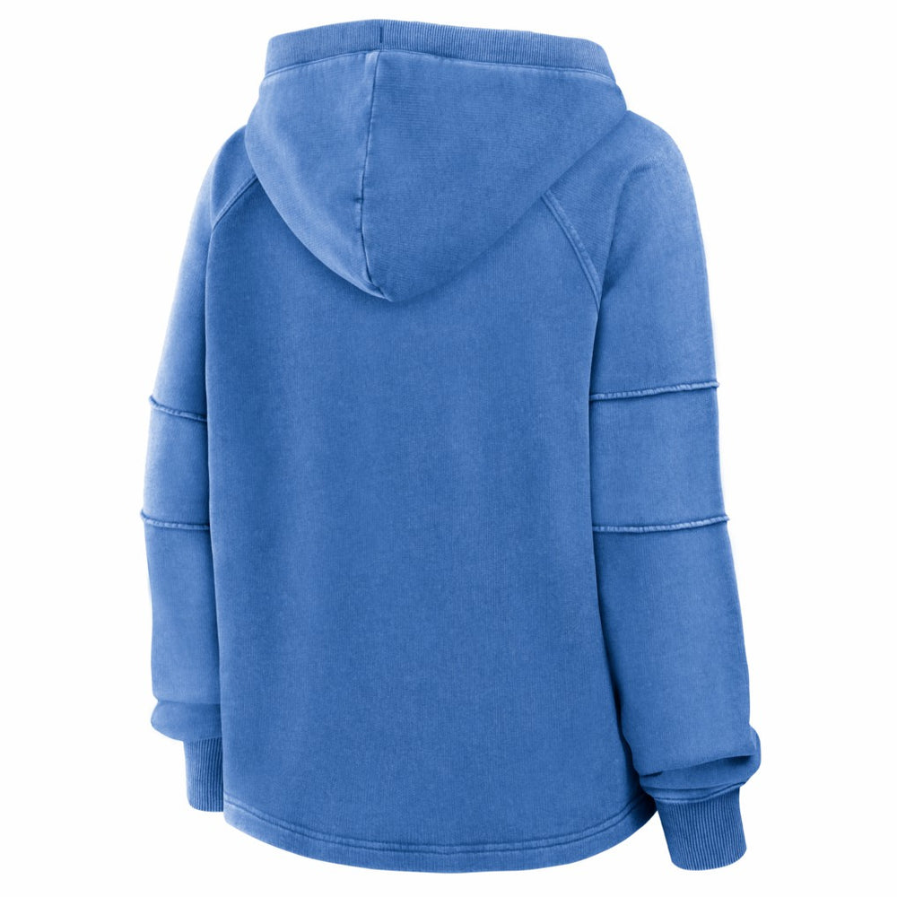 Detroit Lions Women's Oversized Raglan Gridiron Hoodie - Blue outlet