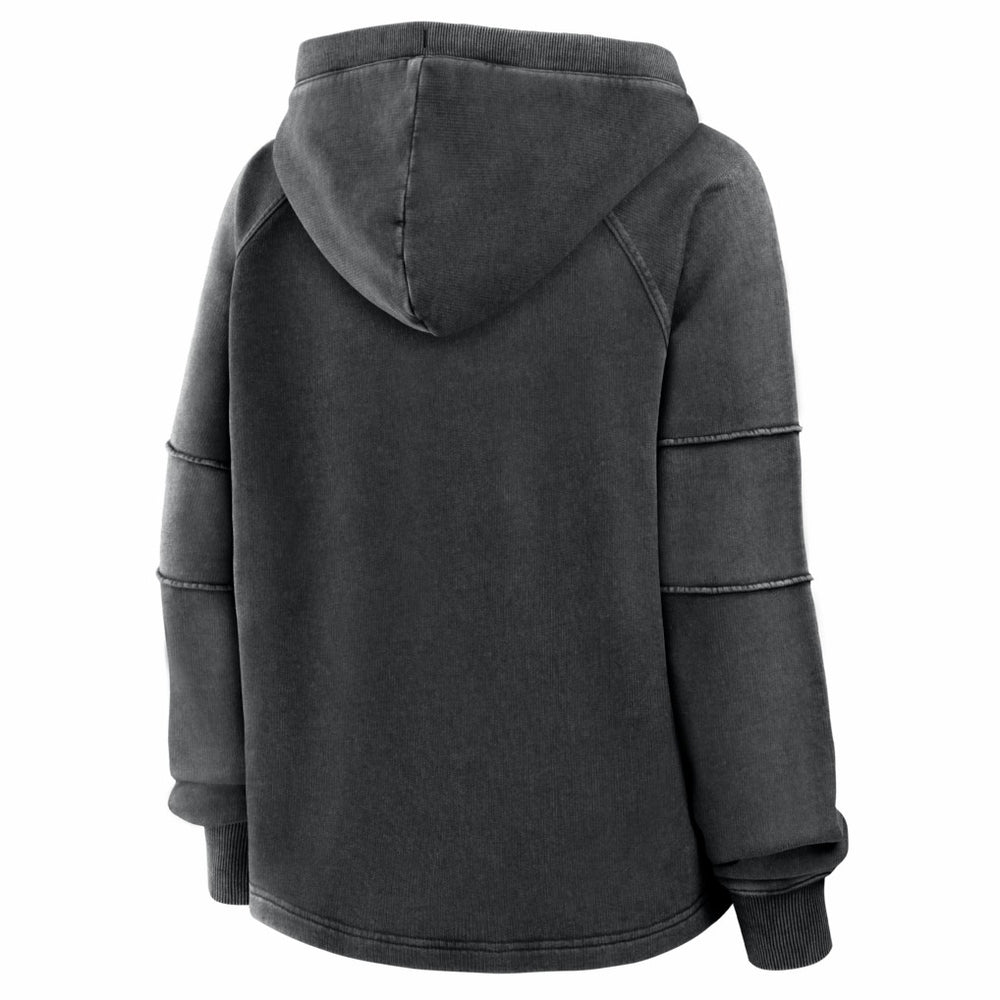 Cincinnati Bengals Women's Oversized Raglan Gridiron Hoodie - Black sale
