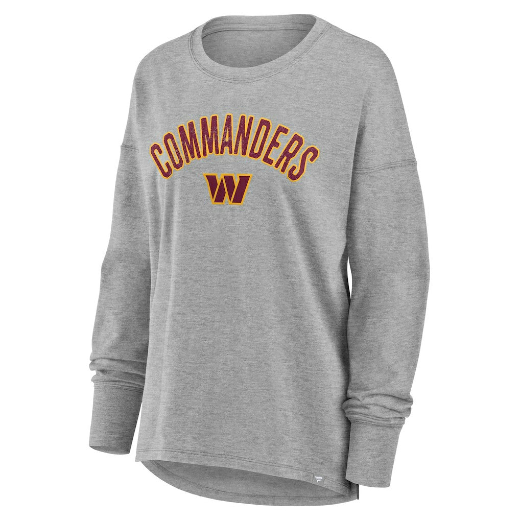 Washington Commanders Women's Hometown Legacy Long Sleeve T-Shirt - Heather Gray discount